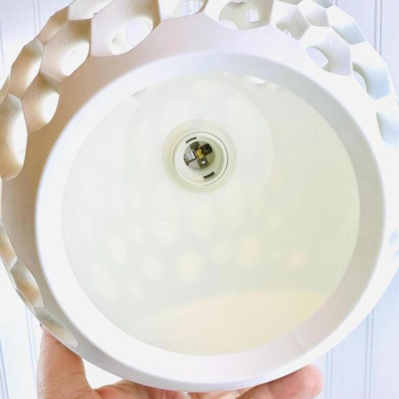 Organic Pendant Light, Virus Pendant Lamp, Geometric Hanging Lamp - Picture 9 of 10